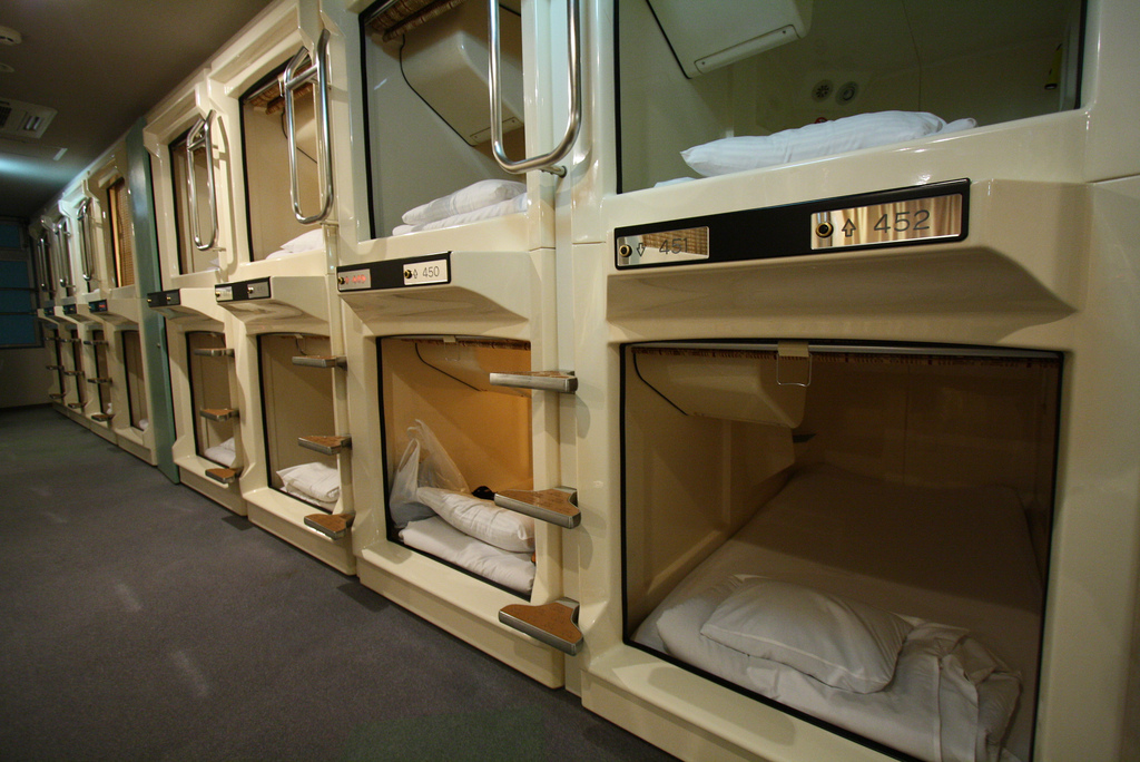 pod hotels in japan